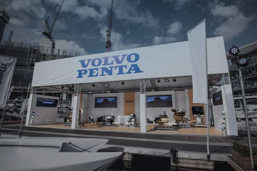 Volvo Penta Case Study | Floating Exhibition Stand image by expocentric.com.au