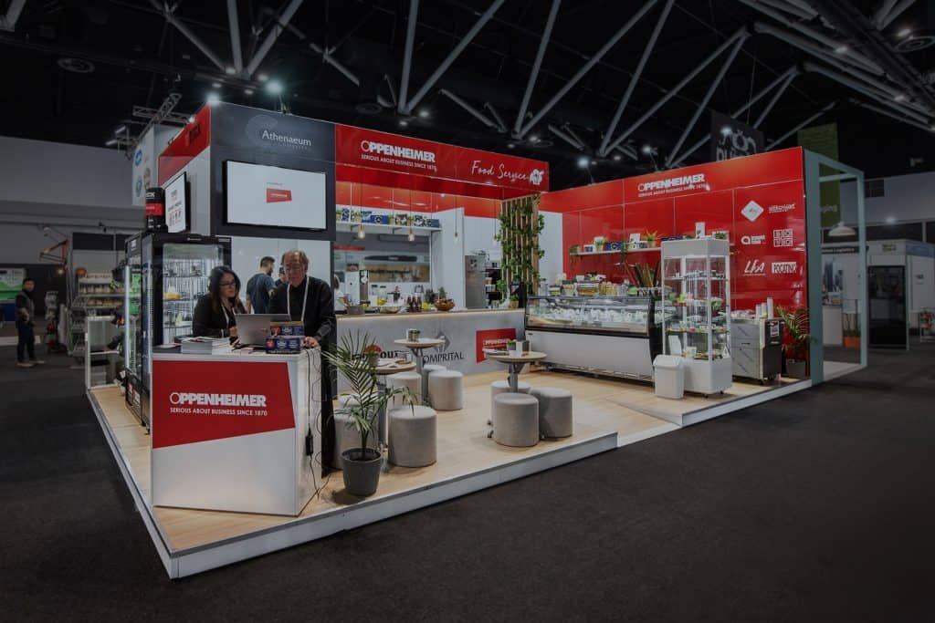 Oppenheimer Case Study | Multi Sensory Exhibition Stands featured image by expocentric.com.au
