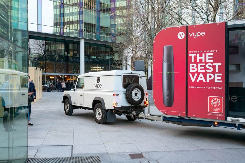 Portable event trailer by Expo Centric