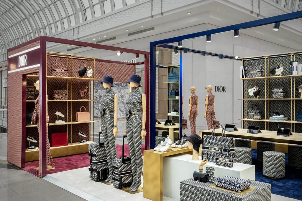 Dior retail store activation by Expocentric.com.au