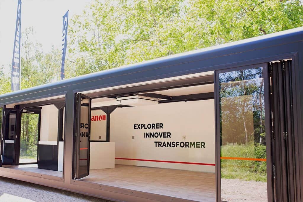 Optimis roadshow trailer image by Expo Centric