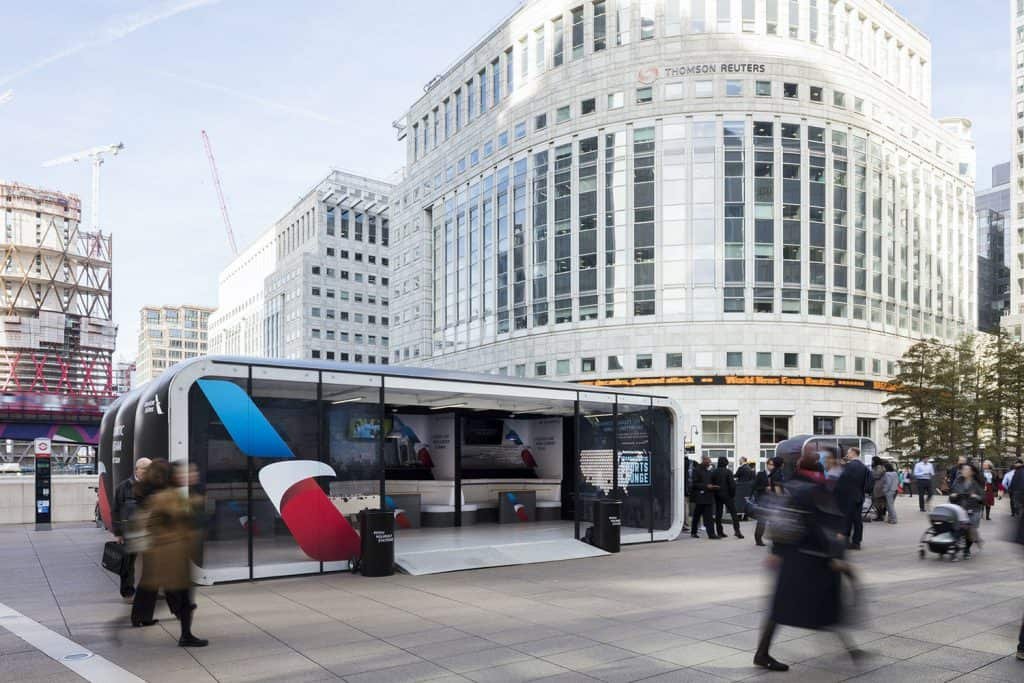 Americana AirClad outdoor event activation by Expocentric.com.au