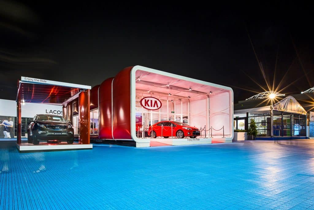 Kia car outdoor event image by Expo Centric