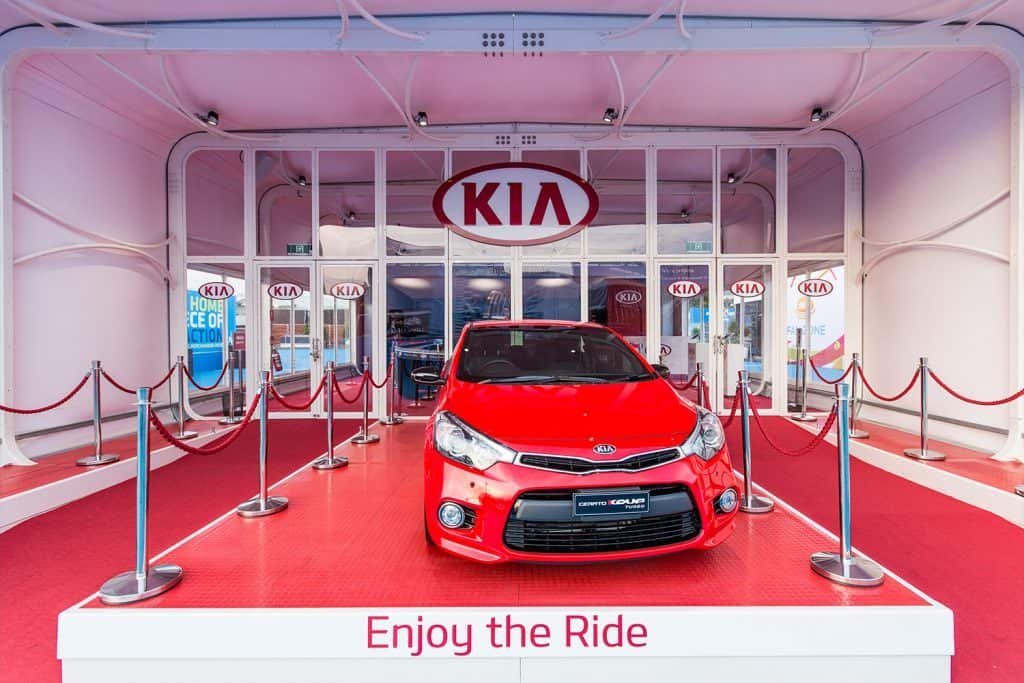 Kia Airclad outdoor event photo by Expo Centric