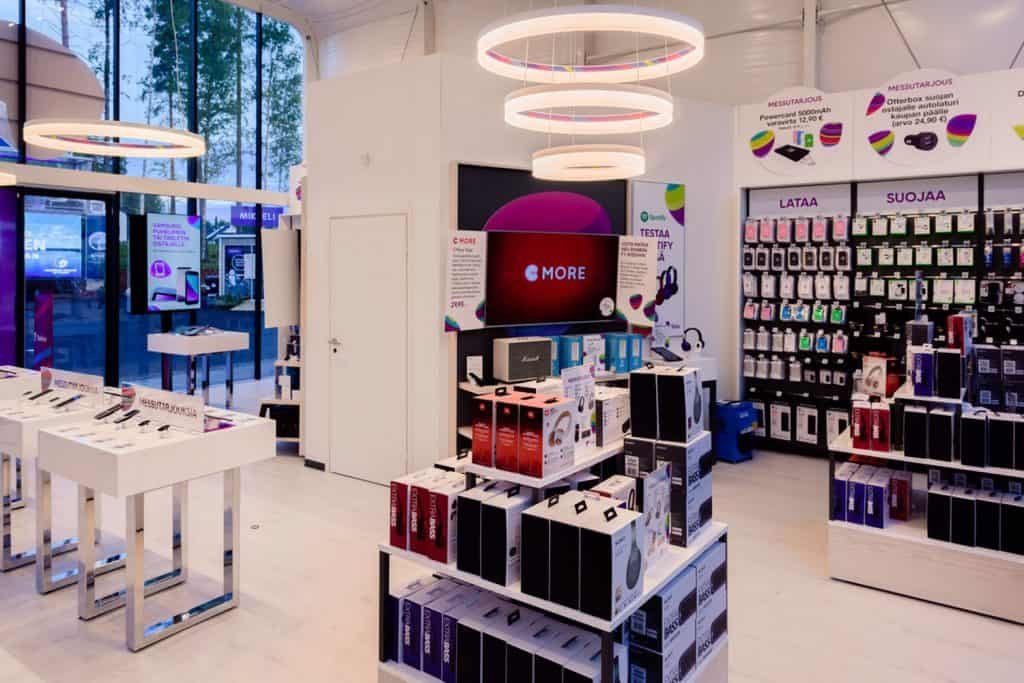 Telia store design by Expo Centric