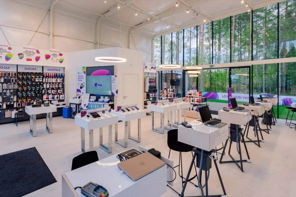Telia interior design by Expo Centric