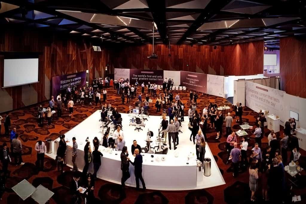 Expo Centric's portable walls and room dividers at Alcon Event