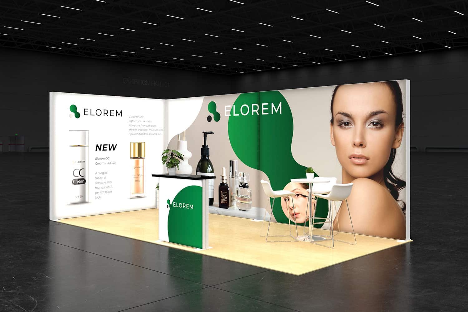 Exhibition stand package Design 1 by Expocentric.com.au
