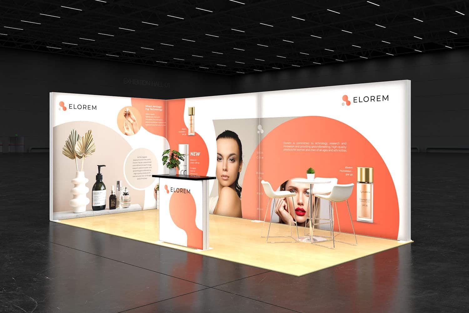 Exhibition stand package Design 2 by Expocentric.com.au
