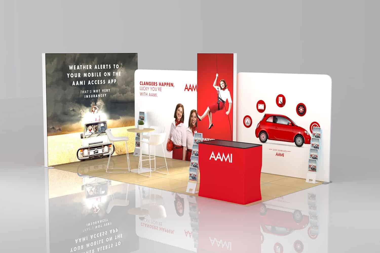 Exhibition stand package Design 6 by Expocentric.com.au