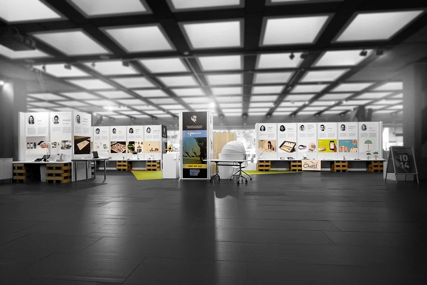 Expo Centric's portable walls, temporary partitions room dividers for UTS