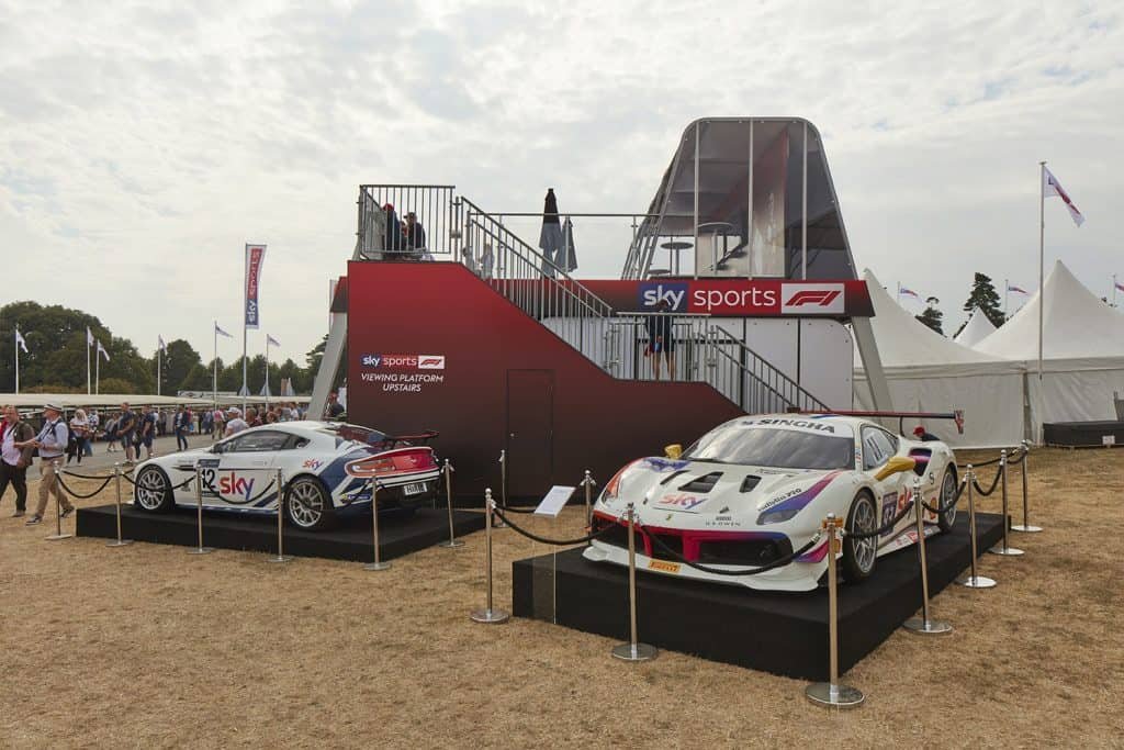 Sky Sports Outdoor event design, planning and management by Expocentric.com.au