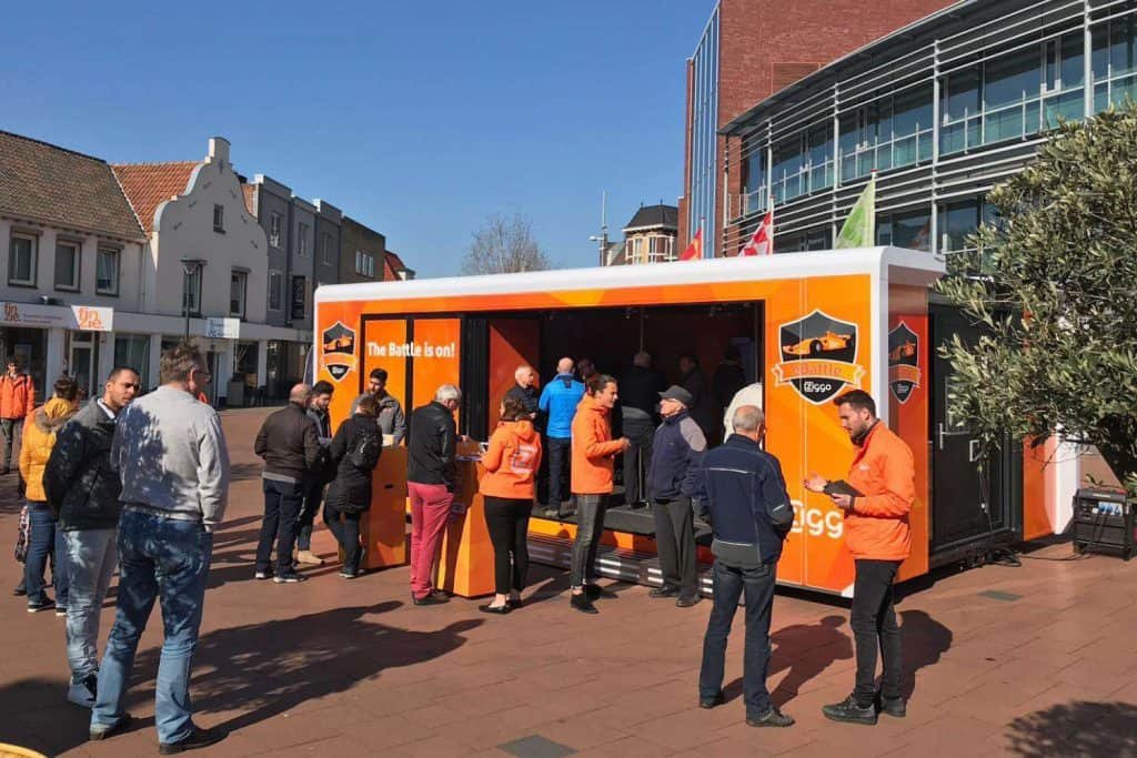 Promotional trailers brand activation by Expocentric.com.au