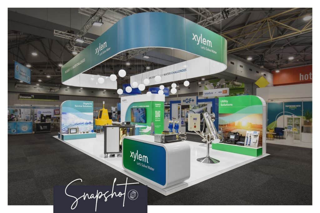 Snapshot: Xylem at OzWater 2022 featured image by expocentric.com.au