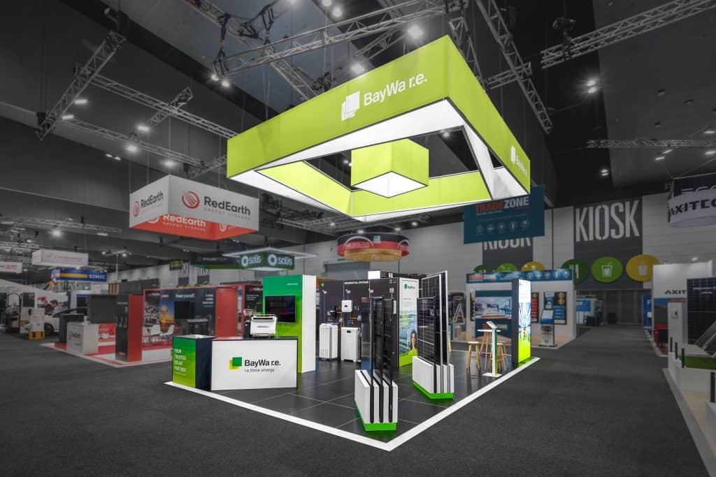 BayWar.e Exhibition Stand at All Energy 2022 image by expocentric.com.au