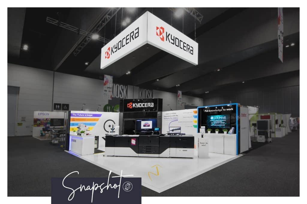 Snapshot: Kyocera at PacPrint 2022 featured image by expocentric.com.au