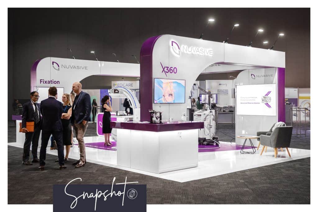 Snapshot: NuVasive at SSA 2022 featured image by expocentric.com.au