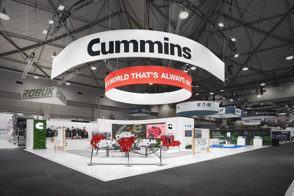 Cummins and Eaton at Brisbane Truck Show 2023 featured image by expocentric.com.au