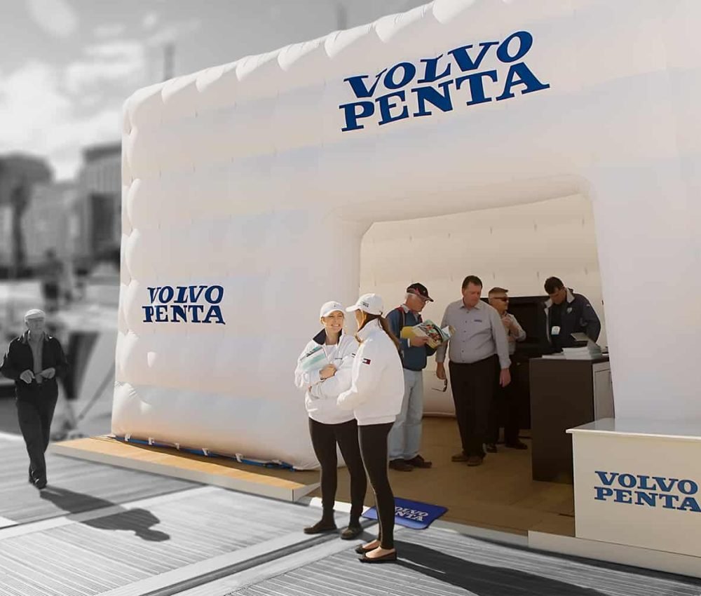Volvo Penta 3 outdoor event design, planning and management by Expocentric.com.au