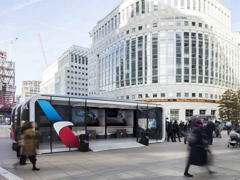 Americana AirClad outdoor event activation by Expocentric.com.au