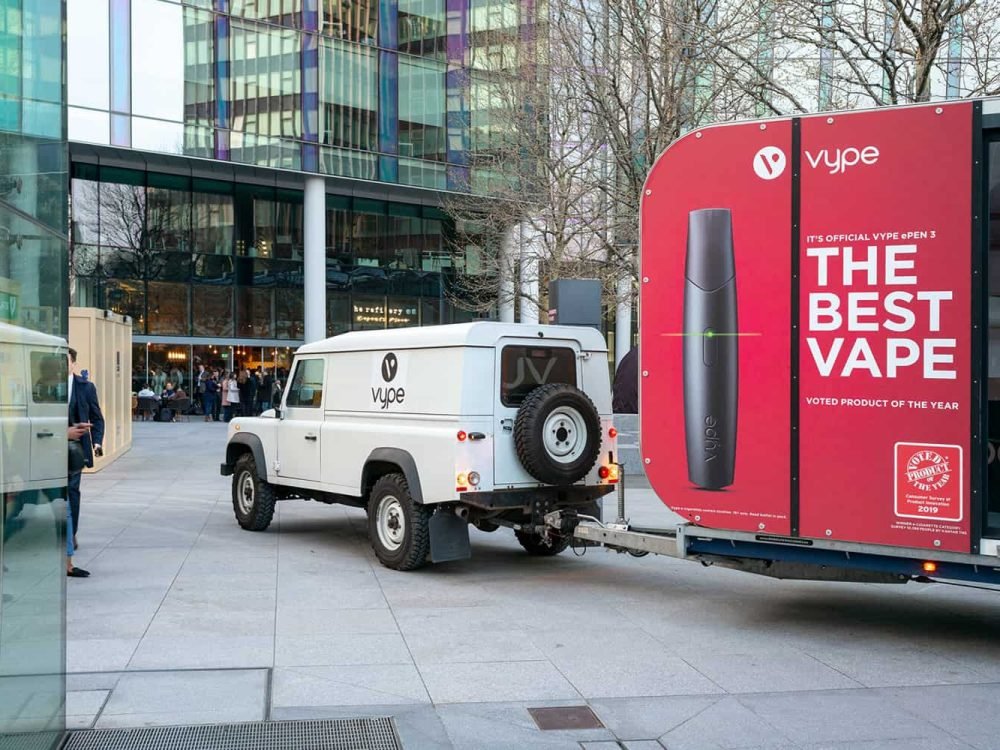 Portable event trailer by Expo Centric