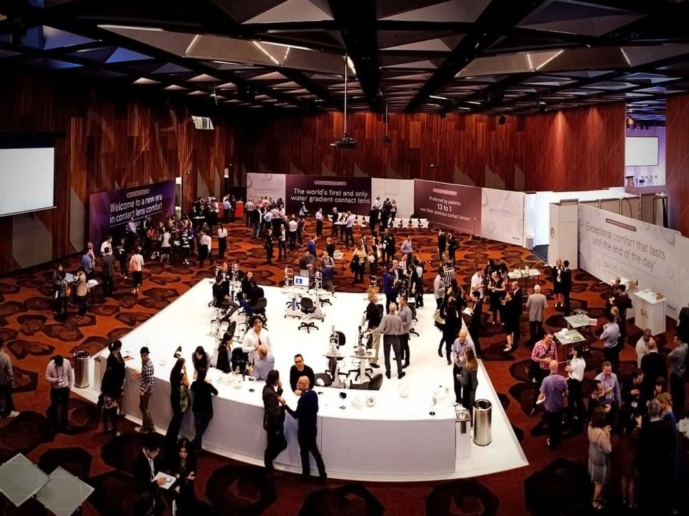 Expo Centric's portable walls and room dividers at Alcon Event
