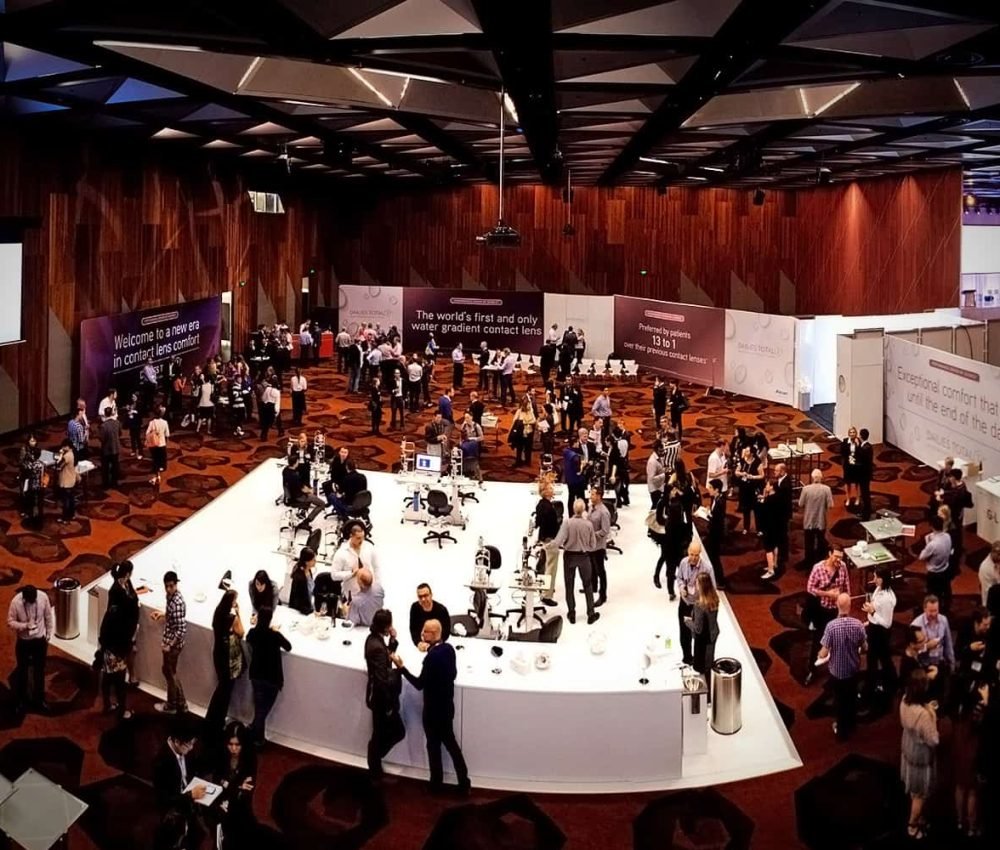 Expo Centric's portable walls and room dividers at Alcon Event