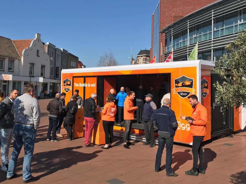 Promotional trailers brand activation by Expocentric.com.au