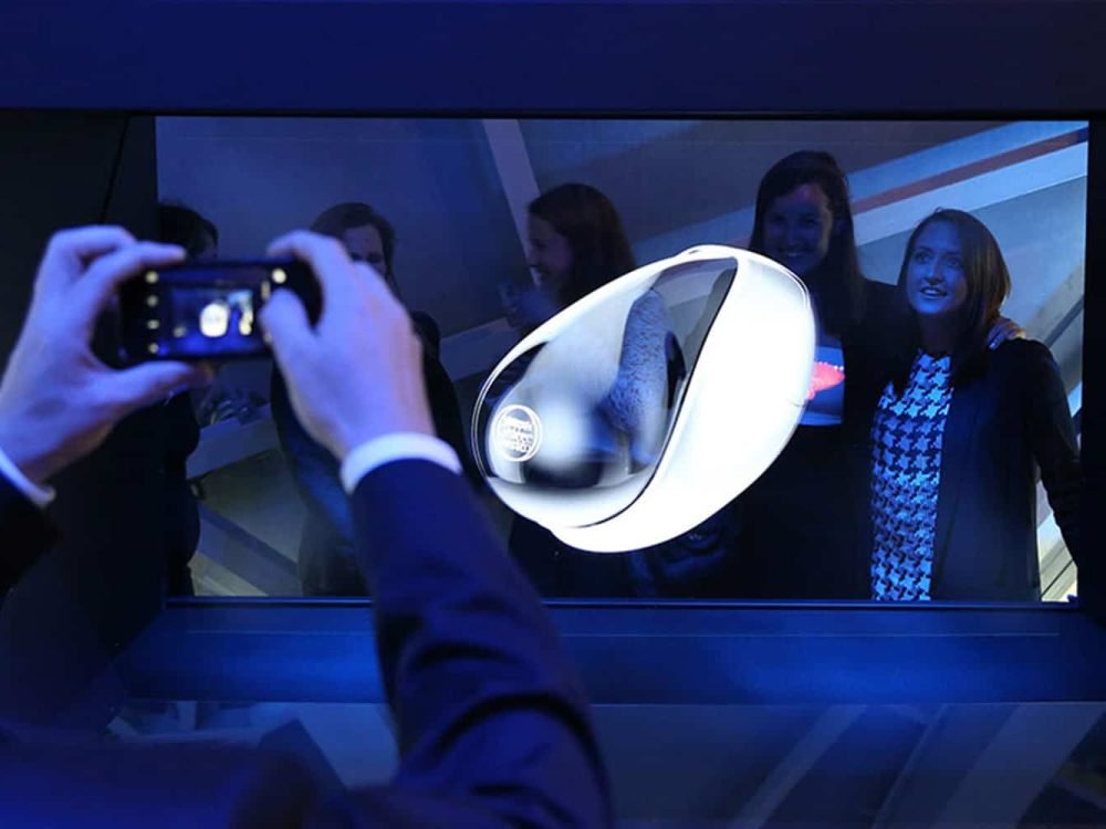 Photo booth setup by Expocentric.com.au