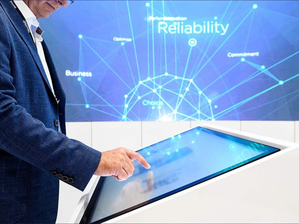 Digital touch screens by Expocentric.com.au