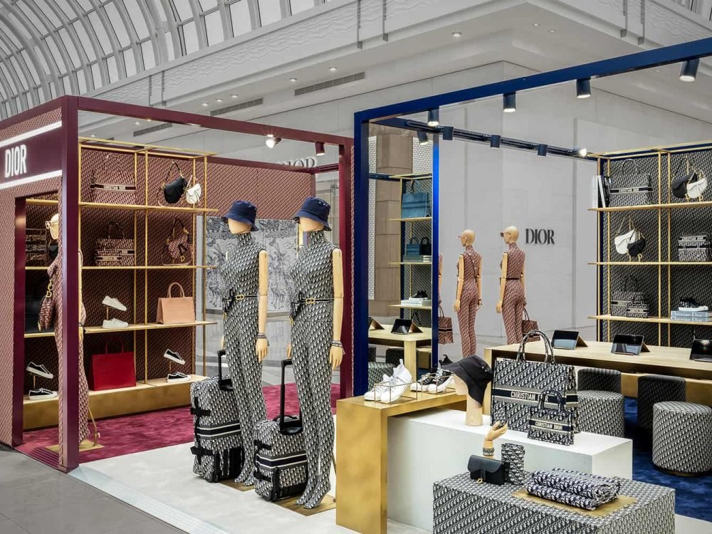 Dior retail store activation by Expocentric.com.au