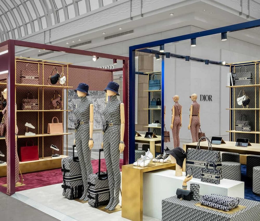 Dior retail store activation by Expocentric.com.au