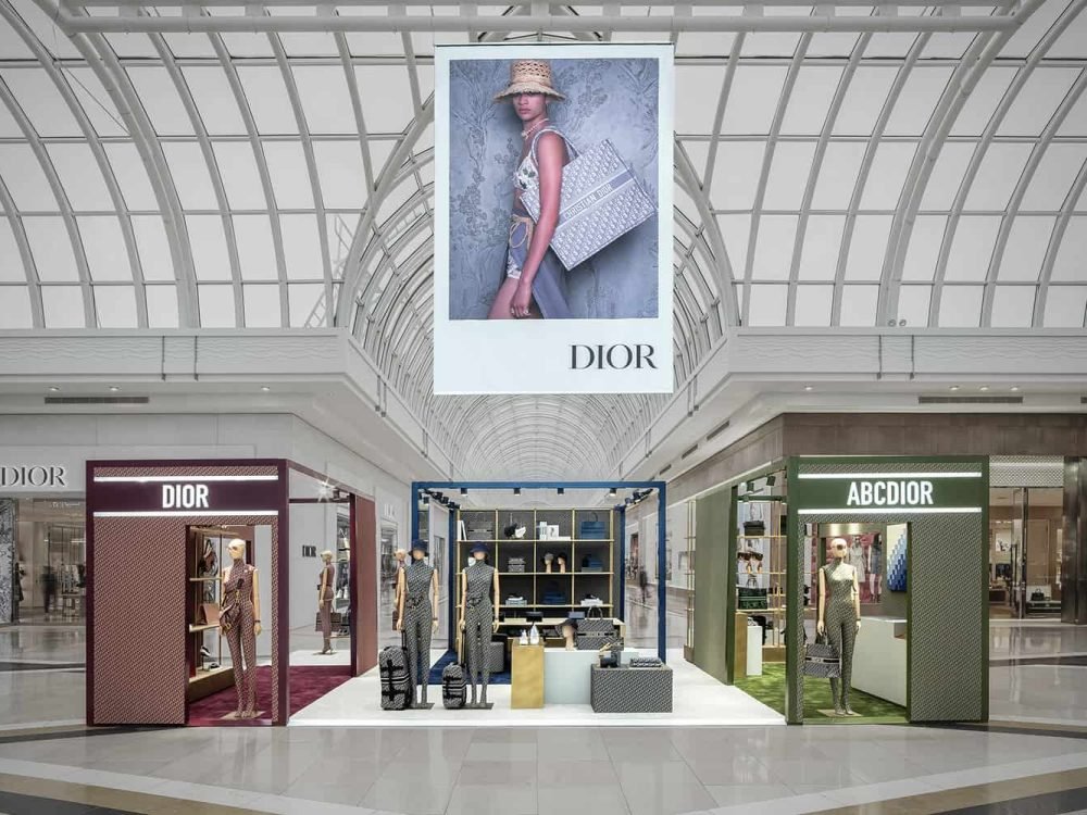 Dior at Chadstone Pop Up Brand Activation by Expocenrtic.com.au