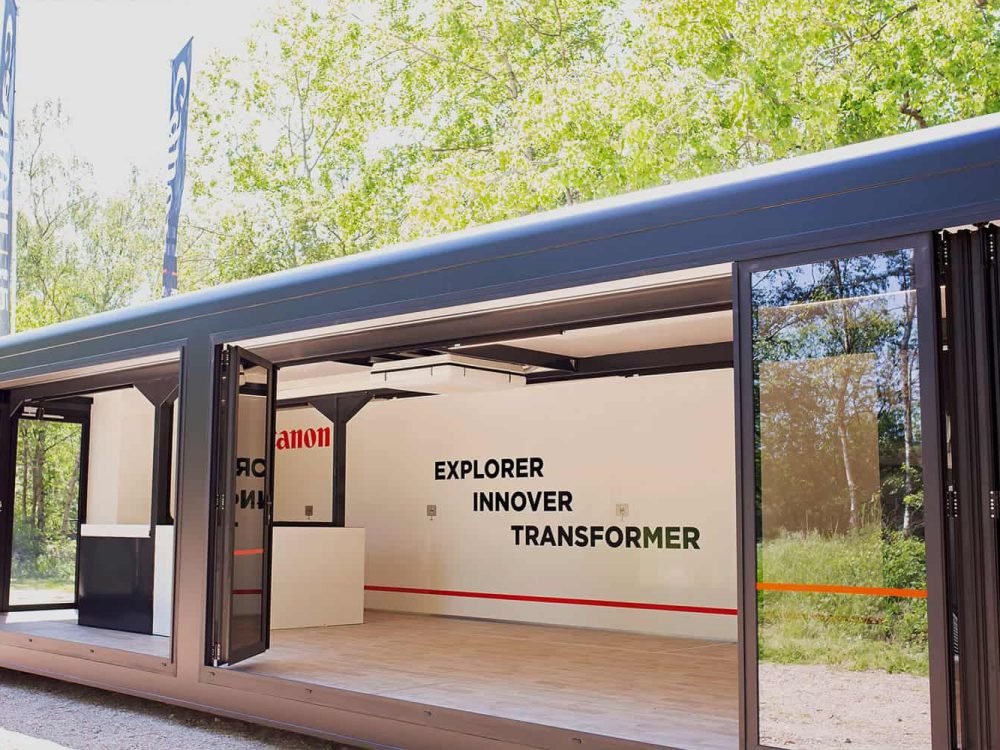 Optimis roadshow trailer image by Expo Centric