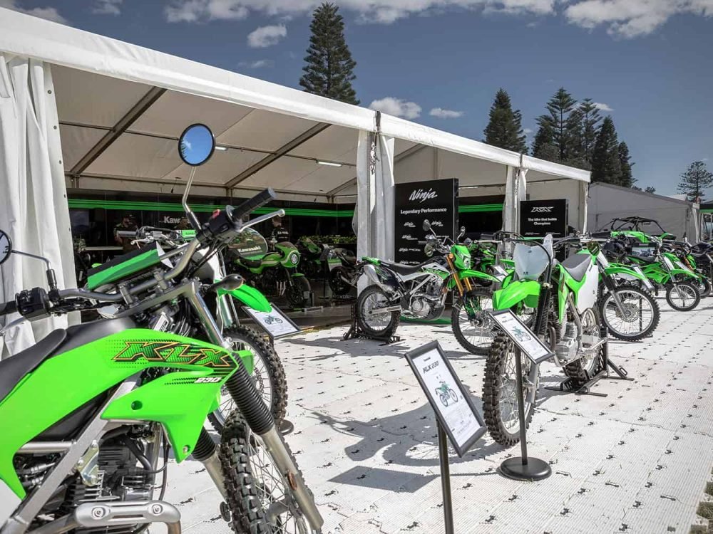 Kawasaki outdoor event design, planning and management by Expocentric.com.au