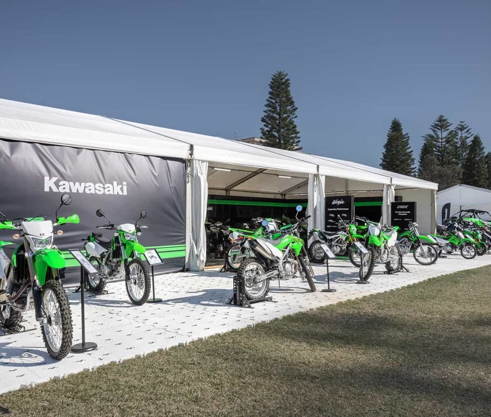 Kawasaki 2 outdoor event design, planning and management by Expocentric.com.au