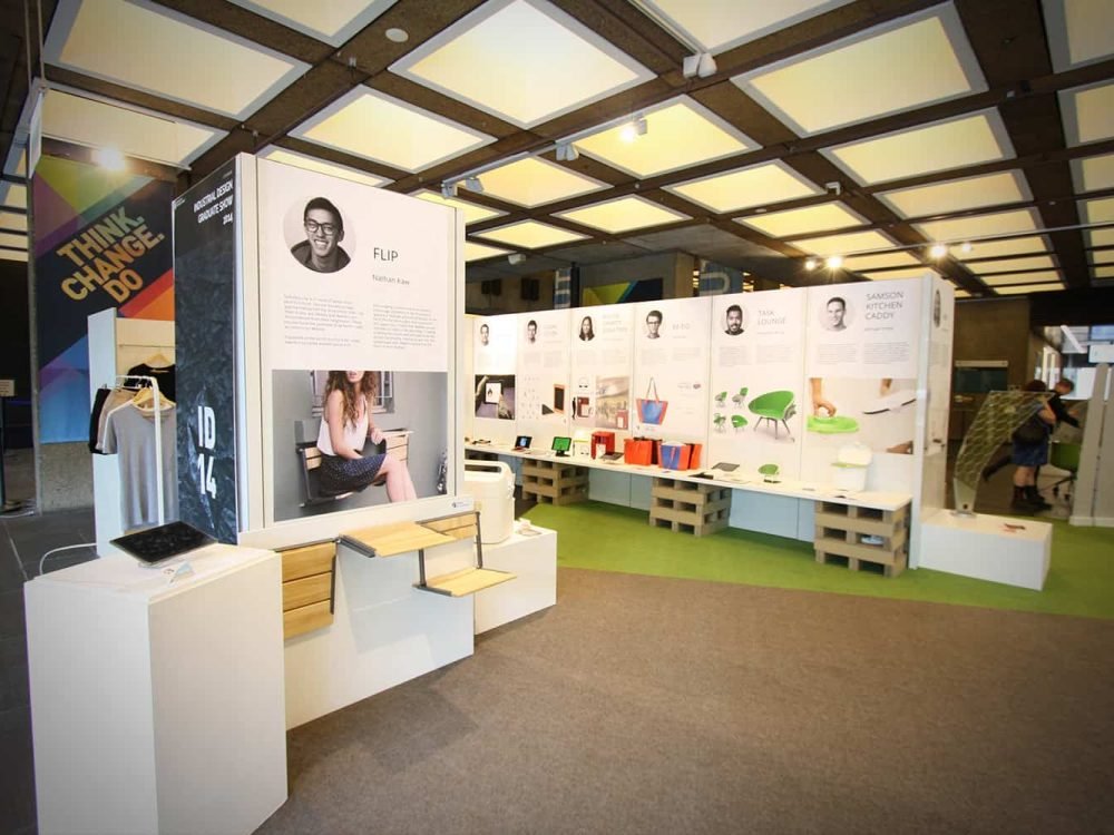 Expo Centric's portable walls, temporary partitions room dividers for University open days